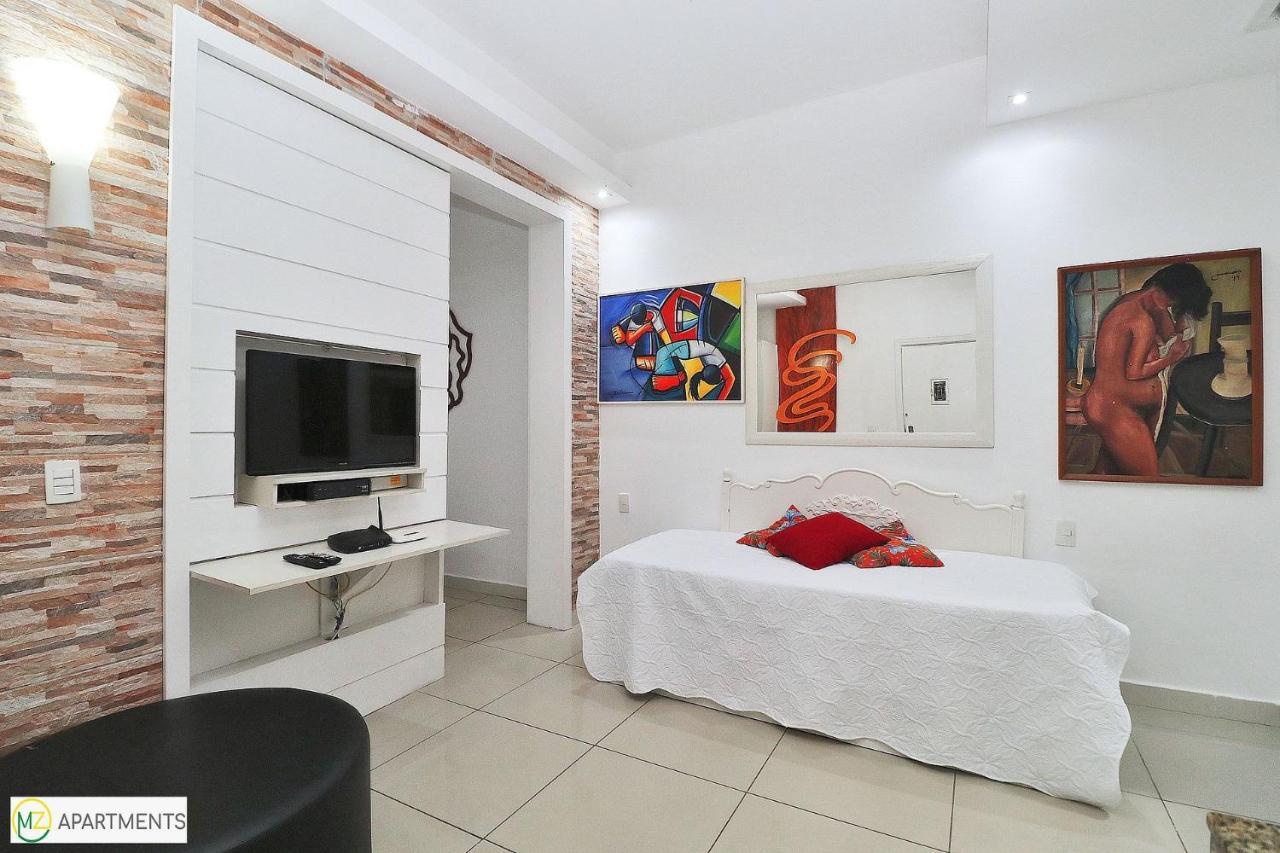 Studio Silencioso Para 3 Pessoas Em Copacabana Рио-де-Жанейро Экстерьер фото