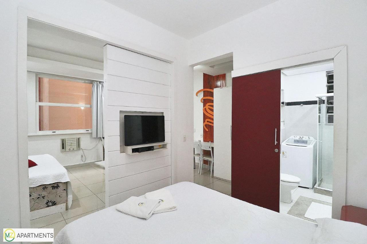 Studio Silencioso Para 3 Pessoas Em Copacabana Рио-де-Жанейро Экстерьер фото